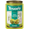 Оливки зеленые без косточки Tesoro, 314мл